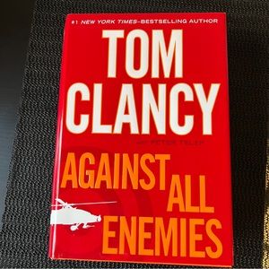 First Edition Hardcover “Against All Enemies” Tom Clancy 2011 1st Print